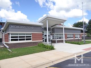 Photos of Highland Elementary School in Skokie, IL