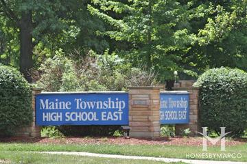 Maine East High School in Park Ridge, IL