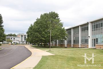 Maine West High School in Des Plaines, IL