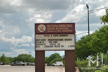 Schaumburg High School in Schaumburg, IL