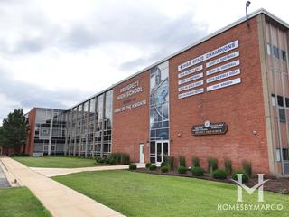 Photos of Prospect High School in Mount Prospect, IL