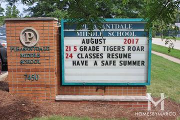 Pleasantdale Middle School in Burr Ridge, IL
