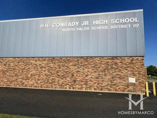 H H Conrady Junior High School in Hickory Hills, IL