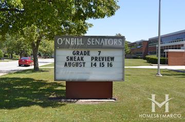O'Neill Middle School in Downers Grove, IL