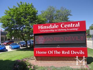 Hinsdale Central High School in Hinsdale, IL