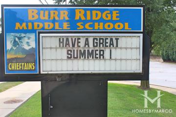 Burr Ridge Middle School in Burr Ridge, IL