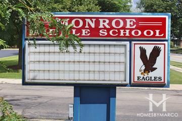 Monroe Middle School in Wheaton, IL