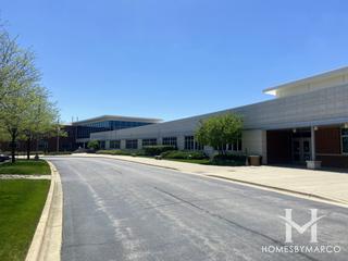 Hubble Middle School in Warrenville, IL