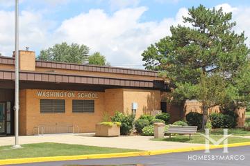 Washington Elementary School in Wheaton, IL