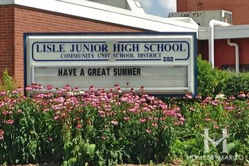 Lisle Junior High School in Lisle, IL