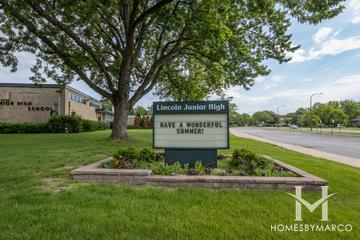 Photos of Lincoln Junior High School in Naperville, IL