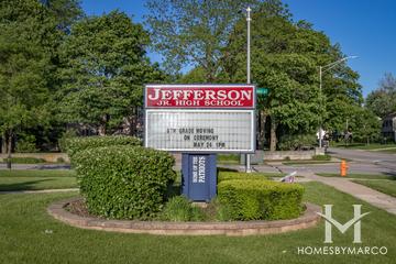 Photos of Jefferson Junior High School in Naperville, IL