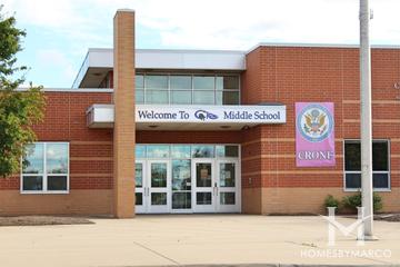 Photos of Crone Middle School in Naperville, IL