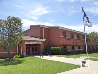 Old Post Elementary School in Oswego, IL