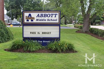 Abbott Middle School in Elgin, IL