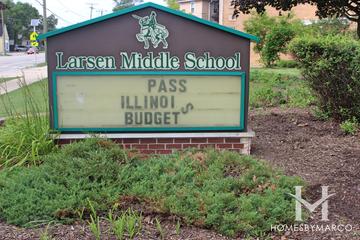 Larsen Middle School in Elgin, IL