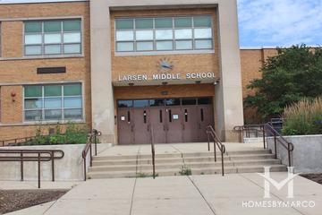 Larsen Middle School in Elgin, IL
