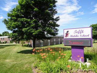 Tefft Middle School in Streamwood, IL