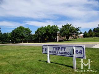 Tefft Middle School in Streamwood, IL