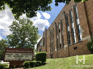 Freeman Elementary School in Aurora, IL