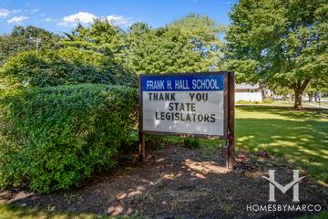 Hall Elementary School in Aurora, IL