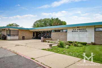 Photos of C F Simmons Middle School in Aurora, IL