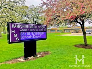 Photos of Hampshire Middle School in Hampshire, IL