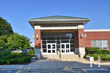 Haines Middle School in St. Charles, IL