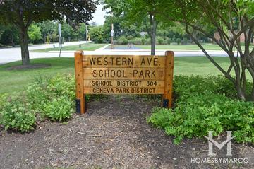 Western Avenue Elementary School in Geneva, IL