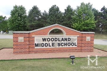 Woodland Middle School in Gurnee, IL