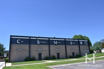 Carl Sandburg Middle School in Mundelein, IL