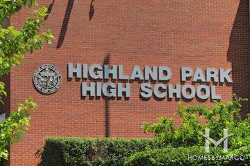 Highland Park High School in Highland Park, IL