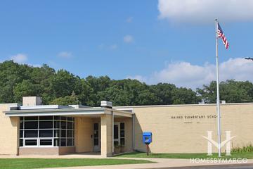 Haines Elementary School in New Lenox, IL