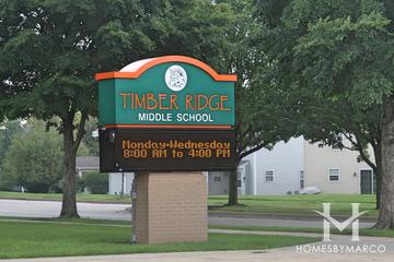 Timber Ridge Middle School in Plainfield, IL