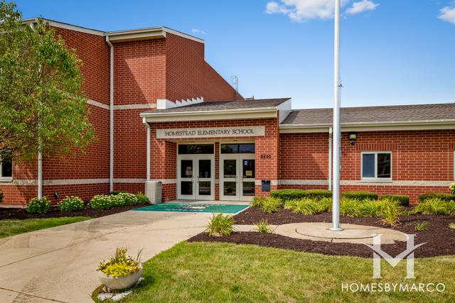 Homestead Elementary School in Aurora, IL