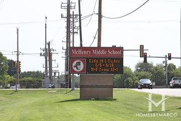 McHenry Middle School in McHenry, IL