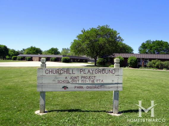 Winston Churchill School in Homewood, IL