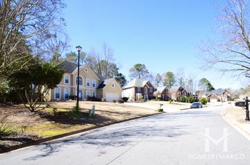 Rivers Edge subdivision in Fayetteville, GA