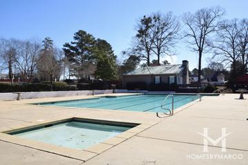 Rivers Edge subdivision in Fayetteville, GA