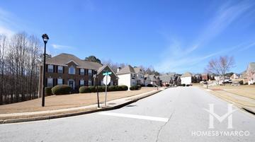 Greythorne subdivision in Douglasville, GA