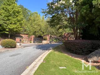 Brentwood Estates subdivision in Cumming, GA