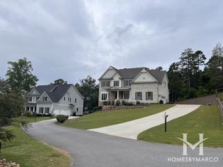 Trammel Manor subdivision in Cumming, GA