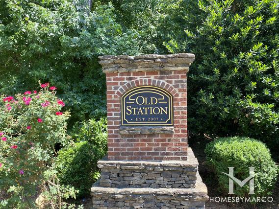 Photos of Old Station subdivision in Alpharetta, GA