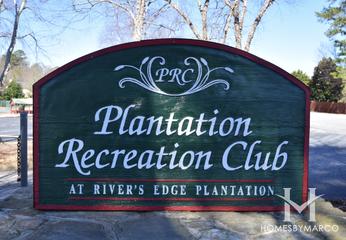 Pinehurst at Rivers Edge subdivision in the Rivers Edge Plantation neighborhood of Fayetteville, GA