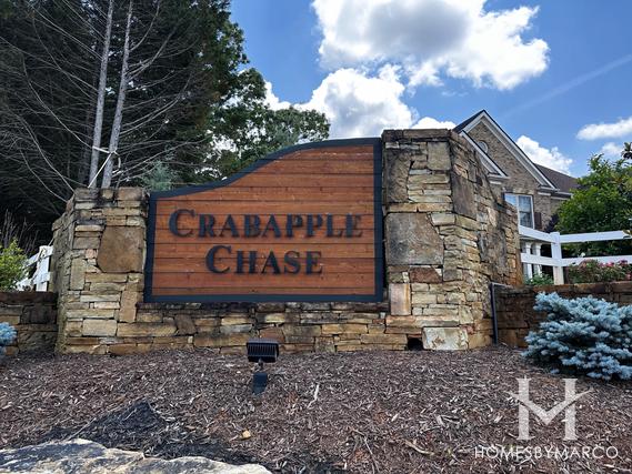 Photos of Crabapple Chase subdivision in Alpharetta, GA