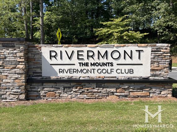 Rivermont subdivision in Johns Creek, GA