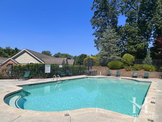Orchards at Jones Bridge subdivision in Johns Creek, GA