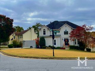 Waterford subdivision in Johns Creek, GA