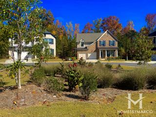 Kempston Place subdivision in Johns Creek, GA