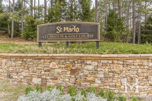 St Marlo Country Club subdivision in Duluth, GA
